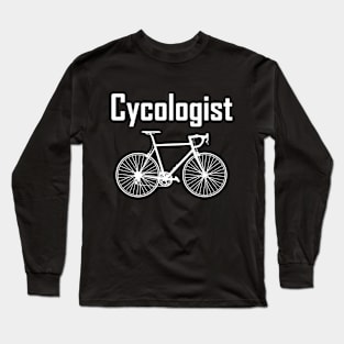 Cycologist Bike Cycology Funny Biking Cyclist Cycling Gift Long Sleeve T-Shirt